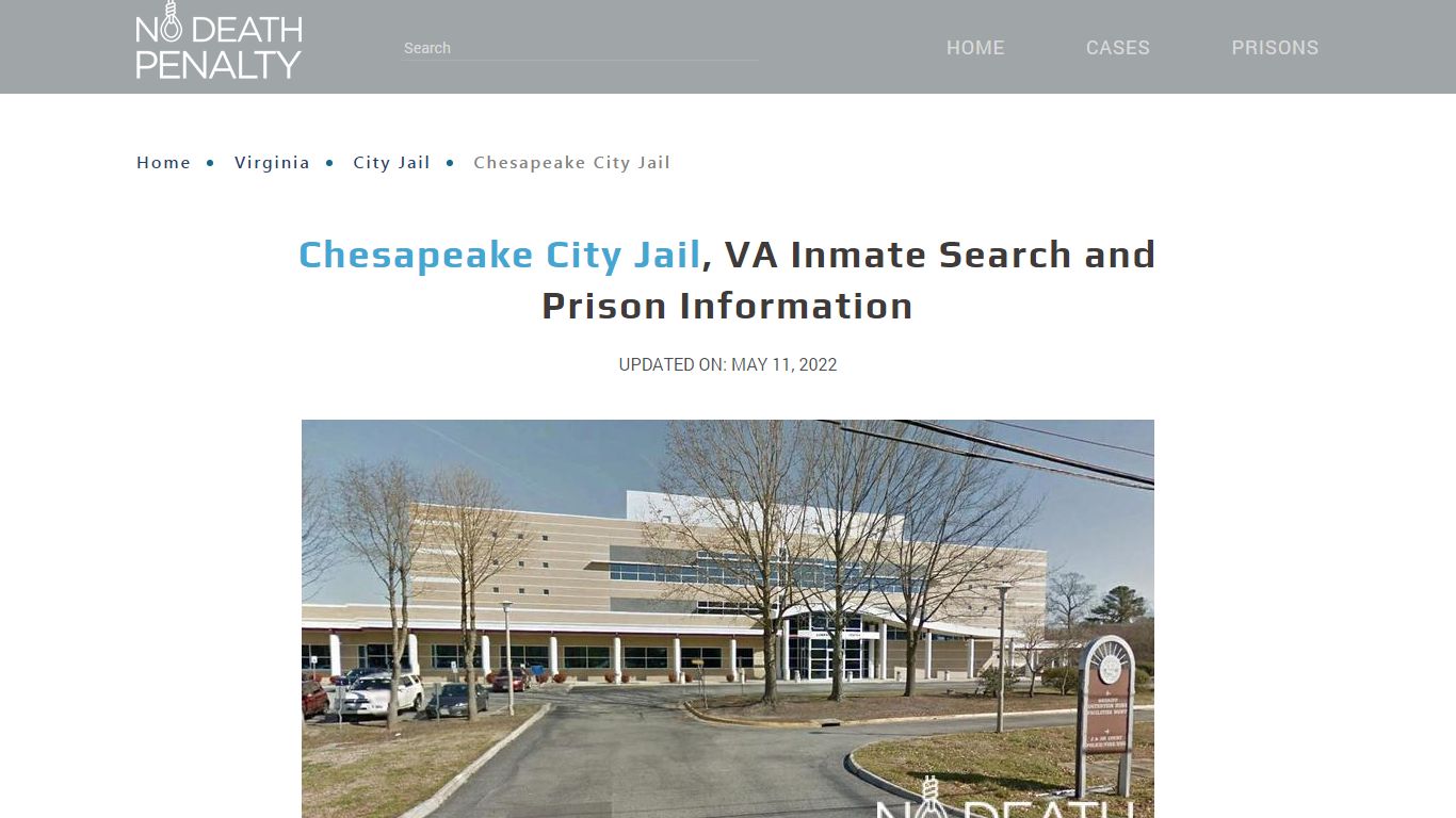 Chesapeake City Jail, VA Inmate Search, Visitation, Phone ...